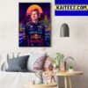 Max Verstappen Is The Winner Miami GP F1 Art Decor Poster Canvas