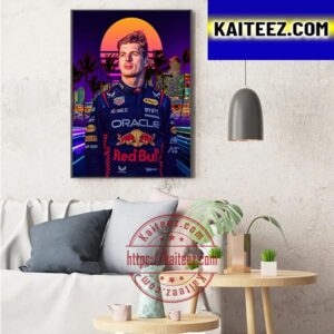 Max Verstappen Won Back-to-Back Races In Miami GP F1 Art Decor Poster Canvas