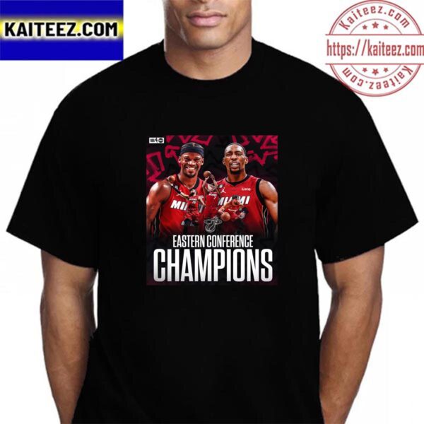 Miami Heat Are Champions 2023 NBA Eastern Conference Champions Vintage T-Shirt