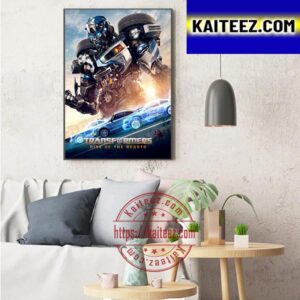 Mirage In Transformers Rise Of The Beasts 2023 New Poster Art Decor Poster Canvas