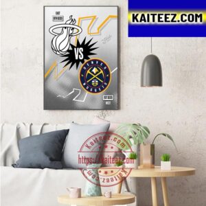 NBA Finals 2023 Are Set Schedule Miami Heat Vs Denver Nuggets Art Decor Poster Canvas