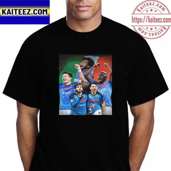 Napoli Are Serie A Winners For The First Time Since 1990 Vintage T-Shirt