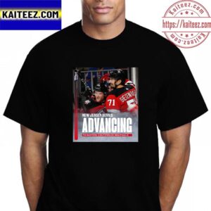 New Jersey Devils Advancing To 2023 NHL Eastern Conference Semifinals Vintage T-Shirt