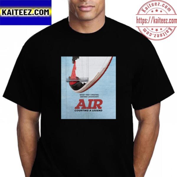 New Poster For Air Courting A Legend Of Ben Affleck Vintage T-Shirt