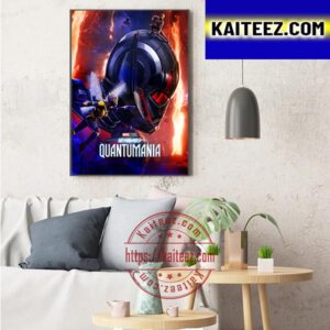 New Poster For Ant Man And The Wasp Quantumania Of Marvel Studios Art Decor Poster Canvas