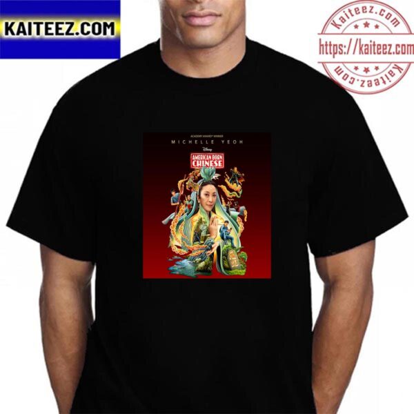 New Poster For Disney American Born Chinese With Starring Michelle Yeoh Vintage T-Shirt