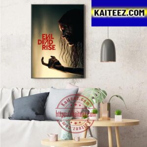 New Poster For Evil Dead Rise Art Decor Poster Canvas