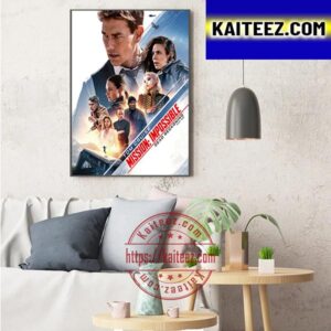 New Poster For Mission Impossible Dead Reckoning Part One Art Decor Poster Canvas