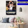 Nikola Jokic The Only Players In NBA History To Average A Triple-Double In Back-To-Back Playoff Series Art Decor Poster Canvas