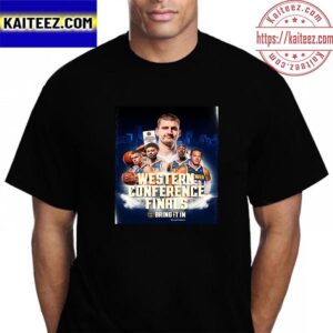 Nuggets Nation Western Conference Finals Denver Nuggets 2023 NBA Playoffs Vintage T-Shirt