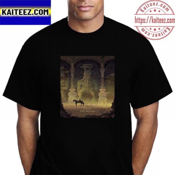 Official Art Shadow Of The Colossus Vintage T-Shirt