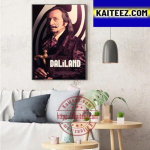 Official Poster For Daliland With Starring Ben Kingsley Art Decor Poster Canvas