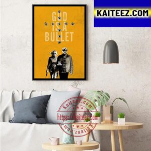 Official Poster For God Is A Bullet Art Decor Poster Canvas