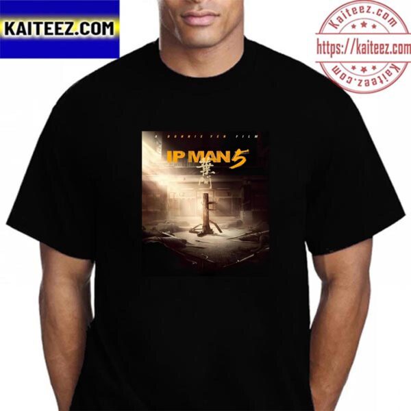 Official Poster For IP MAN 5 Of Donnie Yen Vintage T-Shirt