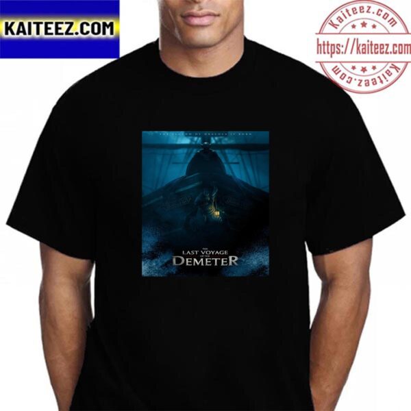 Official Poster For The Last Voyage Of The Demeter Vintage T-Shirt