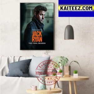 Official Poster Jack Ryan The Final Season Art Decor Poster Canvas