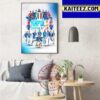 Napoli Wins Serie A Title For The First Time Since 1990 Art Decor Poster Canvas
