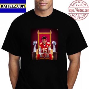 Patrick Mahomes Ready To Defend Kingdom At 2023 NFL Schedule Release Vintage T-Shirt