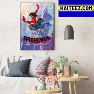 Pavitr Prabhakar Is Spider Man India In Spider Man Across The Spider Verse Art Decor Poster Canvas