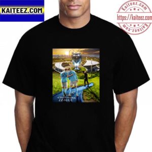 Pep Guardiola Leads Manchester City Back To The Champions League Final Vintage T-Shirt