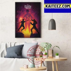 Peter Pan And Wendy Inspired Art Art Decor Poster Canvas