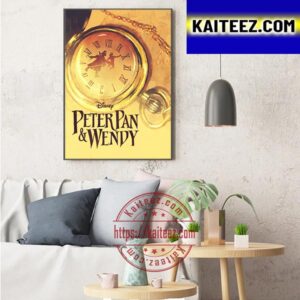 Peter Pan And Wendy New Poster Inspired Art By Fan Art Decor Poster Canvas