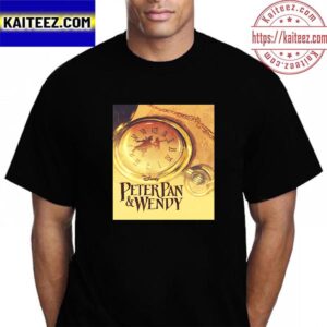 Peter Pan And Wendy New Poster Inspired Art By Fan Vintage T-Shirt