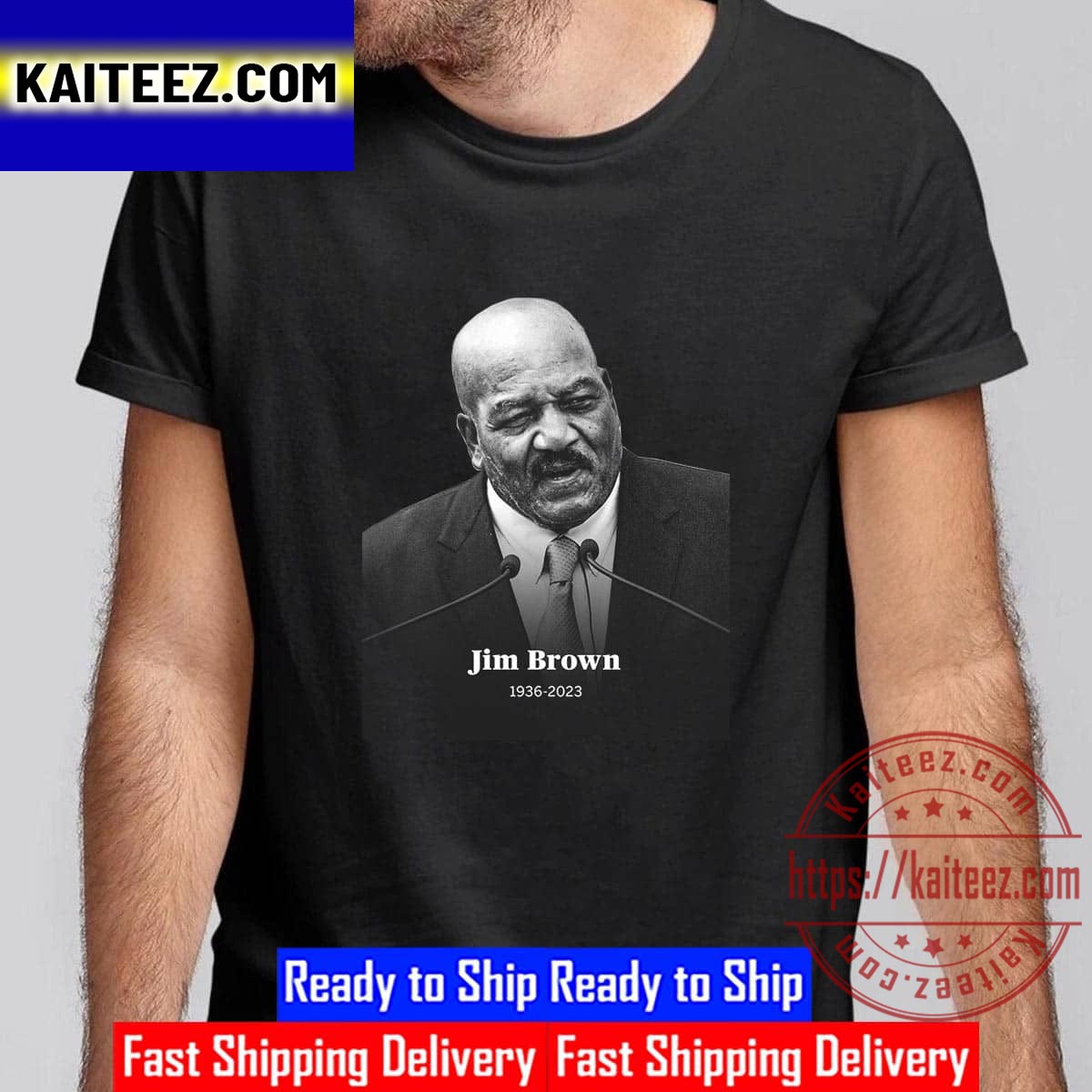 RIP Jim Brown 1936 2023 An All-Time Great Running Back Vintage T-Shirt -  Kaiteez