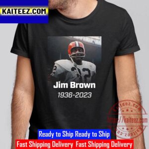 RIP Jim Brown 1936 2023 Legendary Browns Running Back Vintage T-Shirt