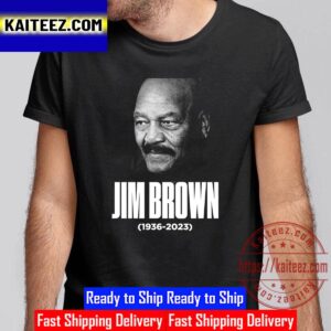 RIP NFL Hall Of Fame RB Jim Brown 1936 2023 Vintage T-Shirt