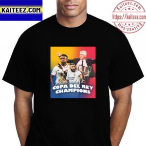 Real Madrid Are The 2023 Copa del Rey Champions Vintage T-Shirt