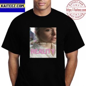 Reality New Poster With Starring Two-Time Emmy Nominee Sydney Sweeney Vintage T-Shirt