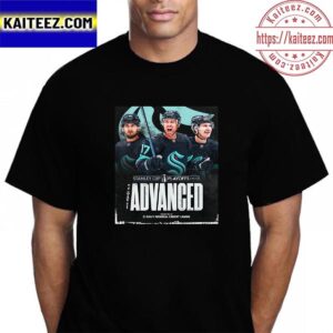 Seattle Kraken Are Headed To The Second Round Stanley Cup Playoffs 2023 Vintage T-Shirt