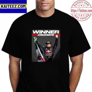 Sergio Perez Is The Winner Azerbaijan Grand Prix Vintage T-Shirt
