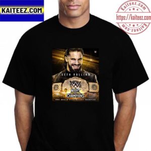 Seth Rollins Become The WWE World Heavyweight Champion At WWE Night Of Champions Vintage T-Shirt