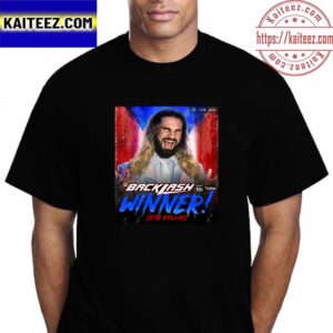 Seth Rollins Wins Big At WWE Backlash Vintage T-Shirt