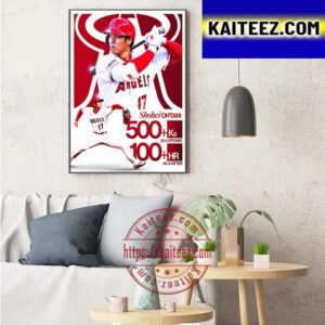 Shohei Ohtani Is Still Channeling Babe Ruth Art Decor Poster Canvas