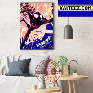 Spider Man Across The Spider Verse 4DX Poster Art Decor Poster Canvas