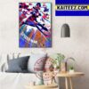 Spider Man Across The Spider Verse 4DX Poster Art Decor Poster Canvas