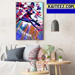 Spider Man Across The Spider Verse D-BOX Poster Art Decor Poster Canvas