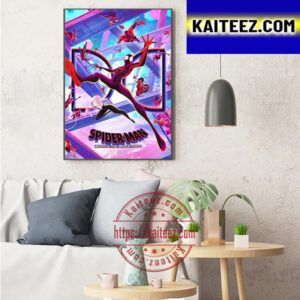 Spider Man Across The Spider Verse Dolby Cinema Poster Art Decor Poster Canvas