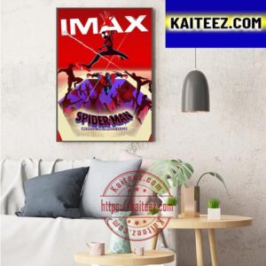 Spider Man Across The Spider Verse IMAX Poster Art Decor Poster Canvas