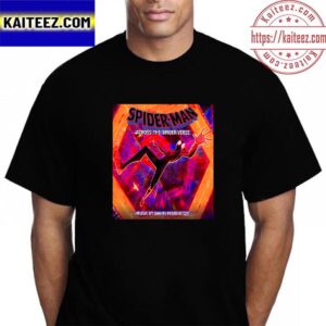 Spider Man Across The Spider Verse Score Soundtrack Is Released Vintage T-Shirt