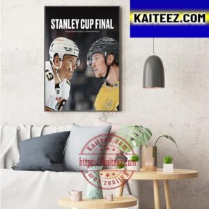 Stanley Cup Final Is Set Vegas Golden Knights Vs Florida Panthers Art Decor Poster Canvas