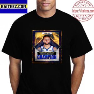 Stephen Curry Is The Kareem Abdul-Jabbar Trophy 2022-23 NBA Social Justice Champion Vintage T-Shirt