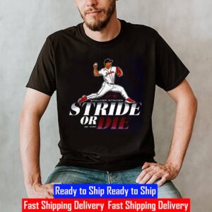 Stride Or Die Spencer Strider Signature Series Vintage T-Shirt