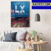 Super Bowl LX Is Headed To The Levis Stadium San Francisco Bay Area In 2026 Art Decor Poster Canvas