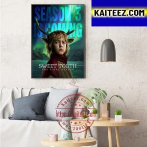 Sweet Tooth Season 3 The Final Season Art Decor Poster Canvas