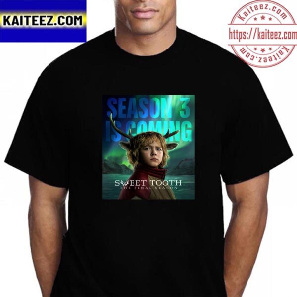 Sweet Tooth Season 3 The Final Season Vintage T-Shirt