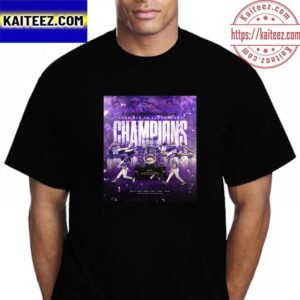 TCU Horned Frogs Baseball Are 2023 Big 12 Tournament Champions Vintage T-Shirt